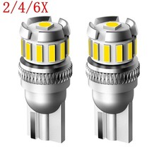 246x Canbus Error Free T10 Led License Plate Light Bulb 168 2825 W5w White 246x Canbus Error Free T10 Led License Plate Light Bulb 168 2825 W5w White