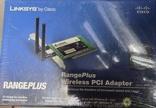 Cisco Linksys RangePlus Wireless PCI Adapter Card WMP110 