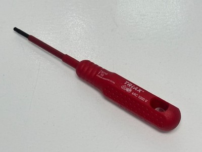 Witte TRIAX Tools Germany 73210 Torx T10 Insulated AC 1000 V Screwdriver, Red