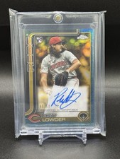 2025 Topps Gilded Collection - #CGARL Rhett Lowder Blue/Gold Rookie Auto /50