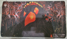 Tappetino da gioco Magic the Gathering Ultra Pro Mishra's Workshop Kaja Foglio AUTO /600