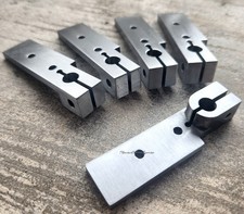 5 Tattoo Machine Left Handed Bases Tapped 8-32 8/32 American Thread Forward