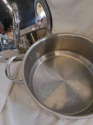 Forno Olandese Fuori Produzione Wolf Gourmet 7 Strati 6 QT Acciaio Inox 11” Made In USA - Foto 4 di 8