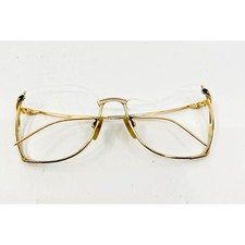 Tura Mod 426 Vintage Gold Rimless Eyeglasses Frames 55-18 Retro Designer