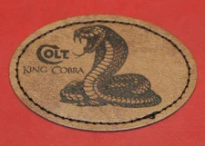 Colt Firearms King Cobra Patch