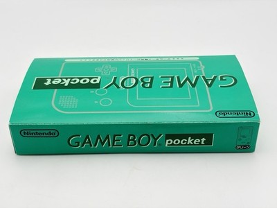 Gameboy pocket green Console Nintendo Boxed READ DESCRIPTION Gameboy pocket green Console Nintendo Boxed READ DESCRIPTION