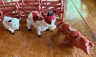 VINTAGE  PLAYSKOOL LIL PLAYMATES FARM LOT-ANIMALS, FENCE, DISC, WAGON — photo 4