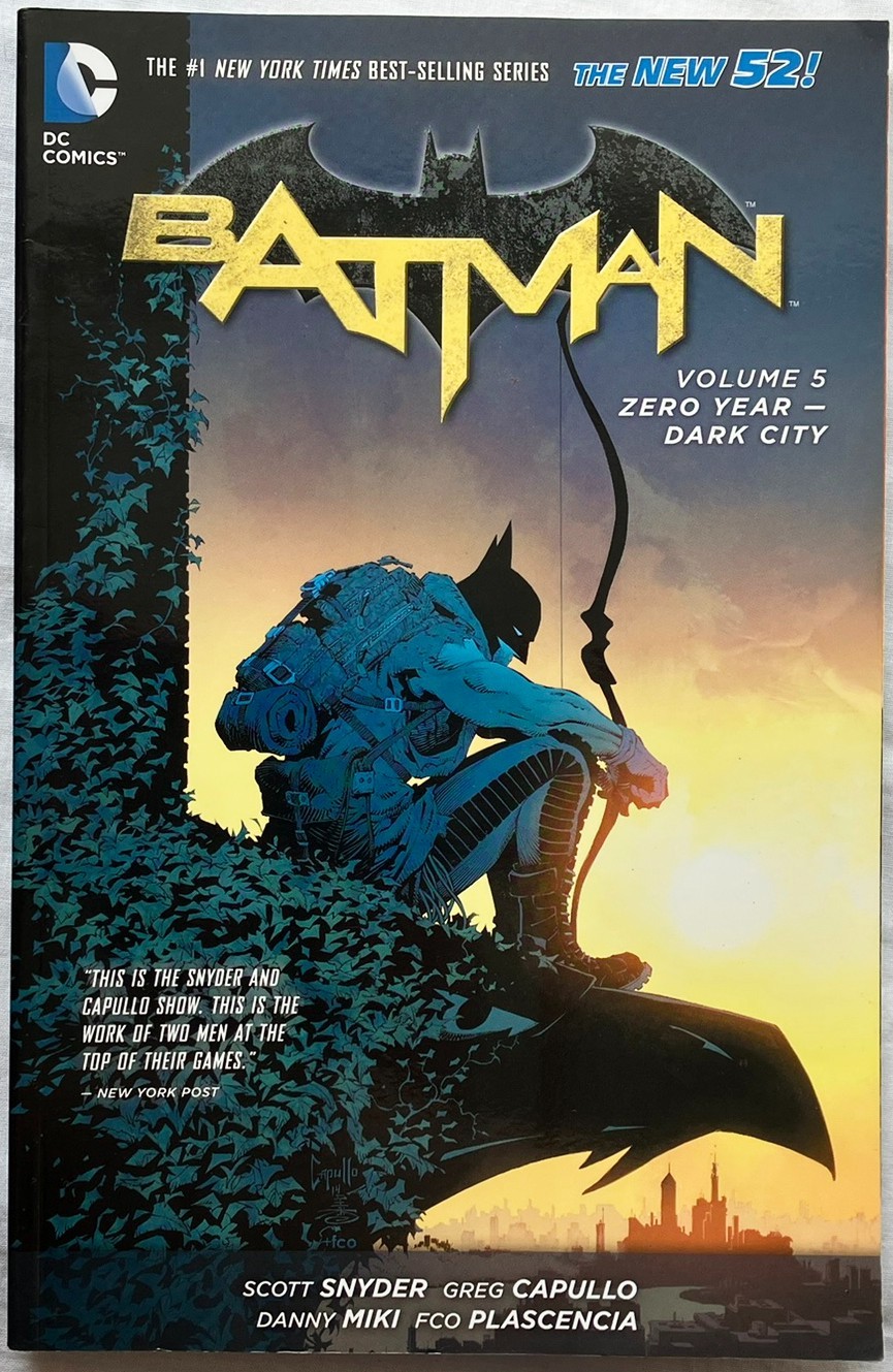 Batman Vol 5 Zero Year Dark City - TPB Paperback DC Comics Volume
