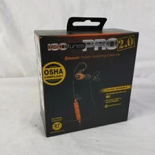 ISOtunes PRO 2.0 - Noise Isolating Bluetooth Earbuds, 27 dB NRR, 16 Hour Battery