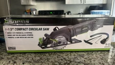 Genesis Mini Circular Saw 4.0 Amp 3500 RPM 4-1/2" Blade (GCS445SE)