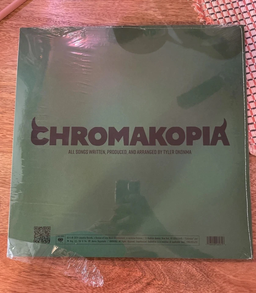 Tyler The Creator Chromakopia Test Pressing Limited Vinyl Record SEALED - Image 2 of 2