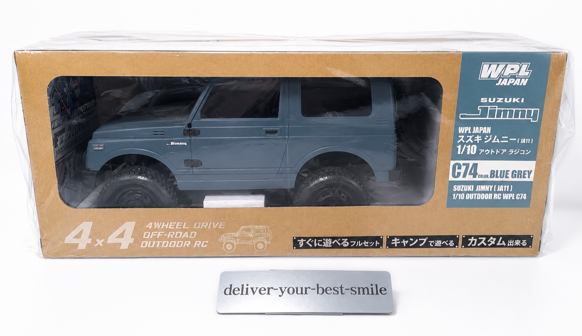 WPL JAPAN Suzuki Jimny (JA11) 1/10 Outdoor Radio Controlled 4WD