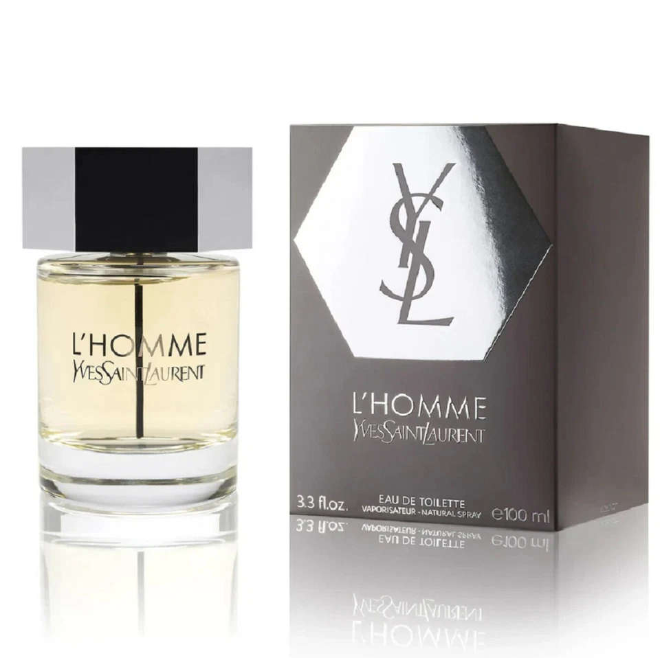 L'HOMME by Yves Saint Laurent Cologne For Men EDT 3.3oz YSL New In Box Perfume - Image 3 of 4