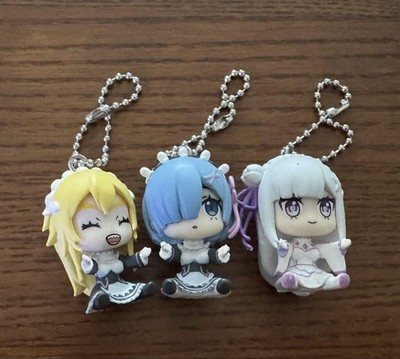 Re:Zero Starting Life in Another World Muggutto Figure Set Rem Emilia Frederica