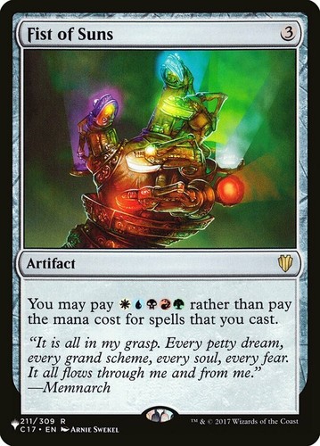 Fist of Suns - The List Light Play, English Magic the Gathering MTG The List
