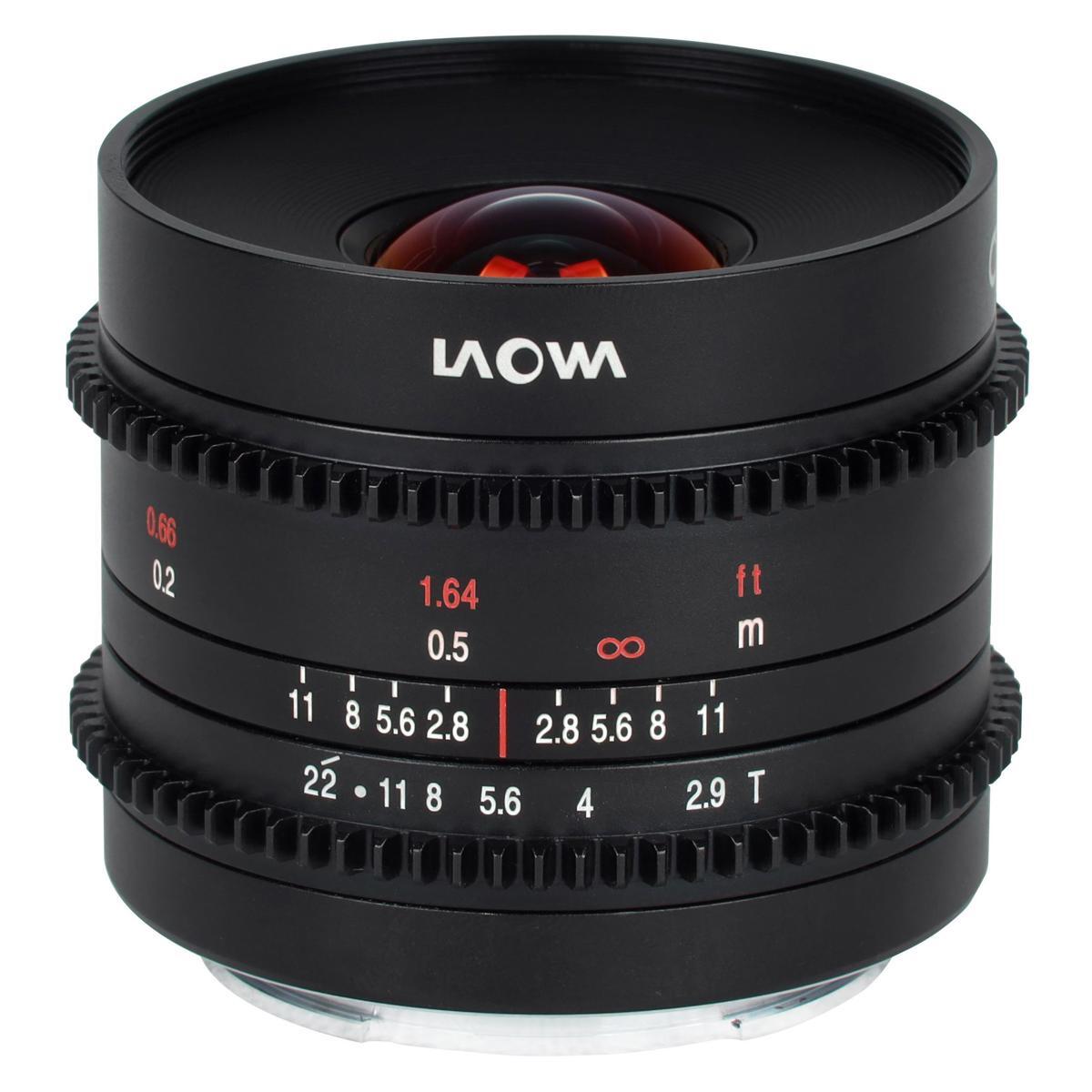 Кинообъектив Venus Laowa 9mm T2.9 с нулевым разрешением для Micro Four Thirds #VE929MFTC