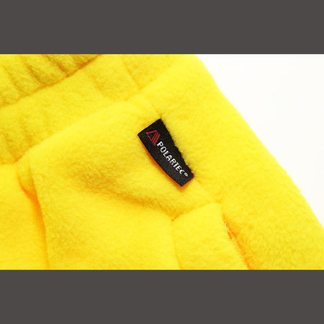 Supreme 23AW POLARTEC PANT S POLAR TECH FLEECE PANTS LOGO YELLOW A 