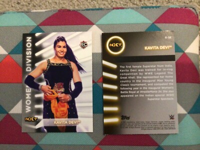 Kavita Devi NXT #R-38  RC -  2021 Topps WWE Women s Division Roster