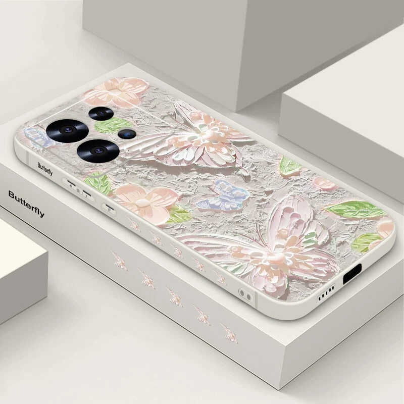 Shockproof Flowers Case For Xiaomi Redmi Note 13 12 Pro Poco X6 M6 Pro 13T Cover - Image 4 of 4