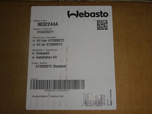 Webasto riscaldamento autonomo Air Top 2000 12 V benzina + kit di installazione riscaldamento aria Airtop - Foto 9 di 9