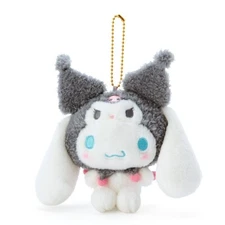 Sanrio 20th Cinnamoroll Anniversary Costume Oversized Plushie Keychain /Kuromi