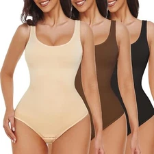 Women's Bodysuit Shapewear Body Shaper Trainer Tummy Control Slimming Top Tank
