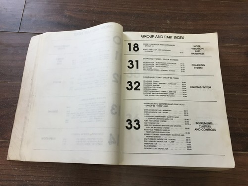 Ford 1981 Car Shop Manual Body Chassis Electrical Thunderbird Cougar Mustang - Picture 11 of 12