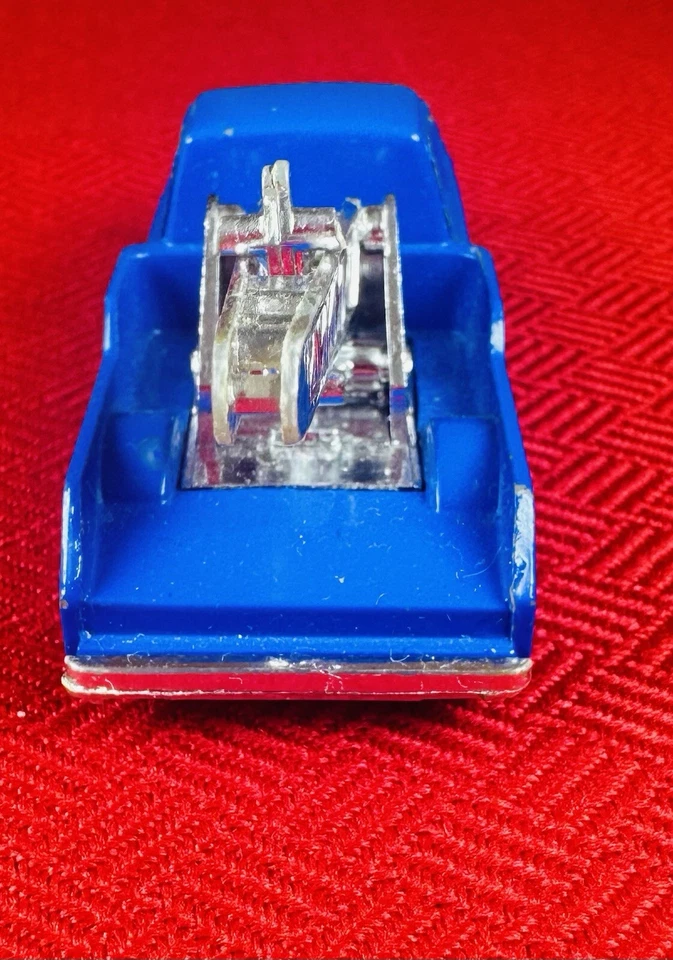 Camión de remolque Ford F350 1965 Husky Blue DieCast No. 28 - COMO NUEVO Foto 3 de 4