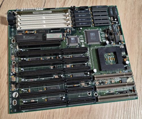 Gemlight GMB-486SG V2.2 80486 Socket 3 SiS 85C471/407 Vintage VLB Motherboard - Picture 4 of 10