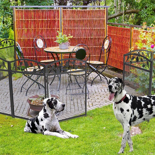 5pcs Heavy Duty Garden Fence Metal Anti-jumping Animal Barrier Outdoor 60/80cm - Picture 4 of 21