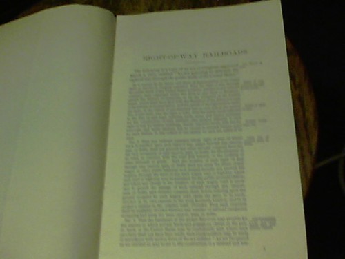 Railroad Right of Way over The Public Lands 1904 Washington Government Printing - Imagen 3 de 6