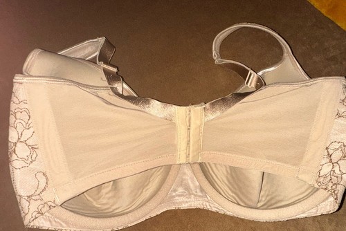 Lot Of 2 Lane Bryant Cacique Bras Size 38H 1 Cream/1 Beige - Picture 8 of 15