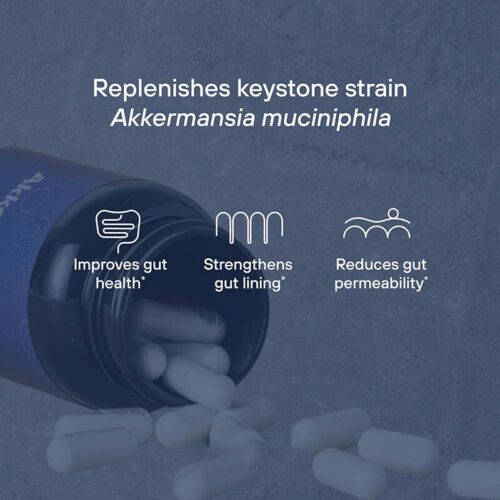 Akkermansia Muciniphila Probiotico - 30/60 Capsule Supporto Salute Intestino Nuova Formula - Foto 3 di 8