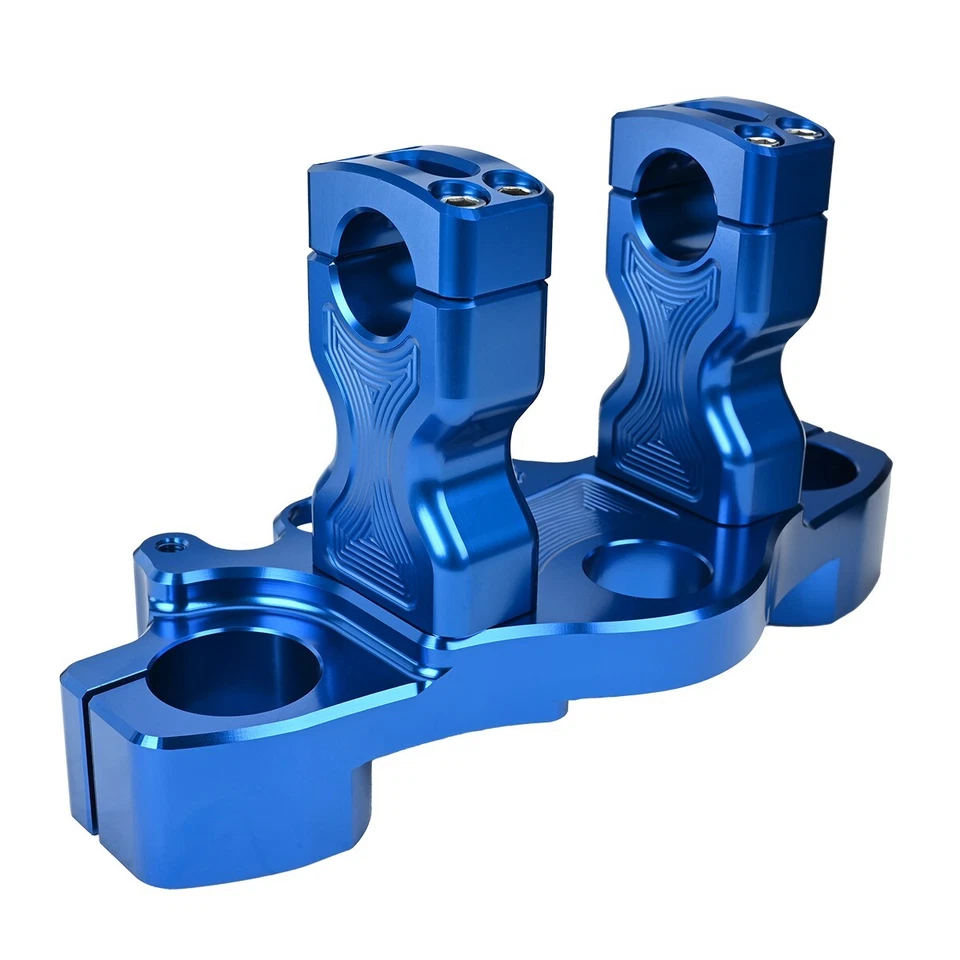 Top Triple Clamp Bar Mounts Kit Handlebar Riser For Honda CRF110F CRF125 - Image 3 of 4