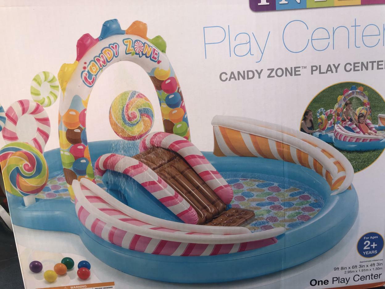 candy zone splash pool