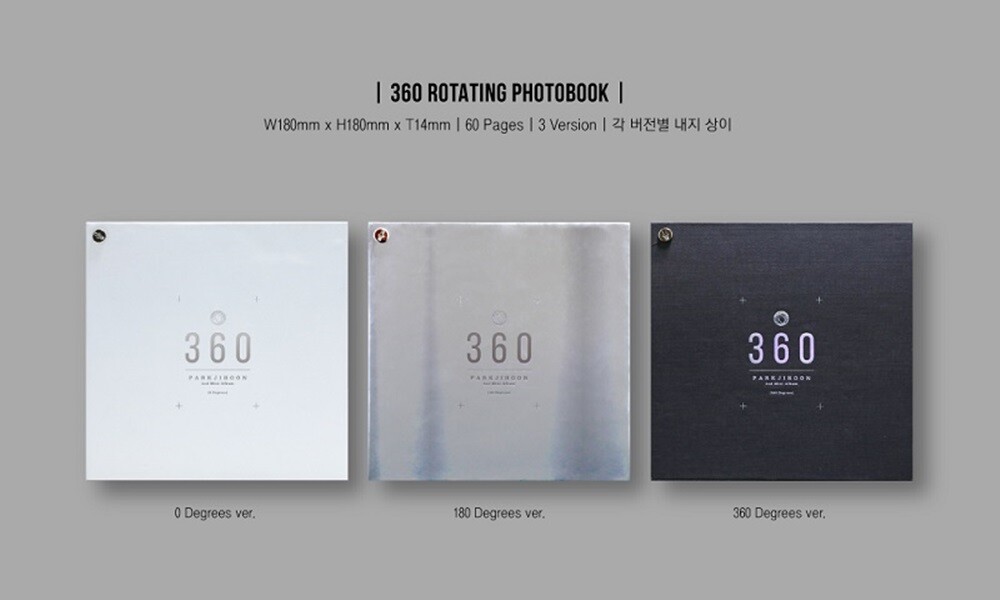 PARK JIHOON WANNA ONE 2nd Mini Album [360] 180 Degrees Ver CD+P