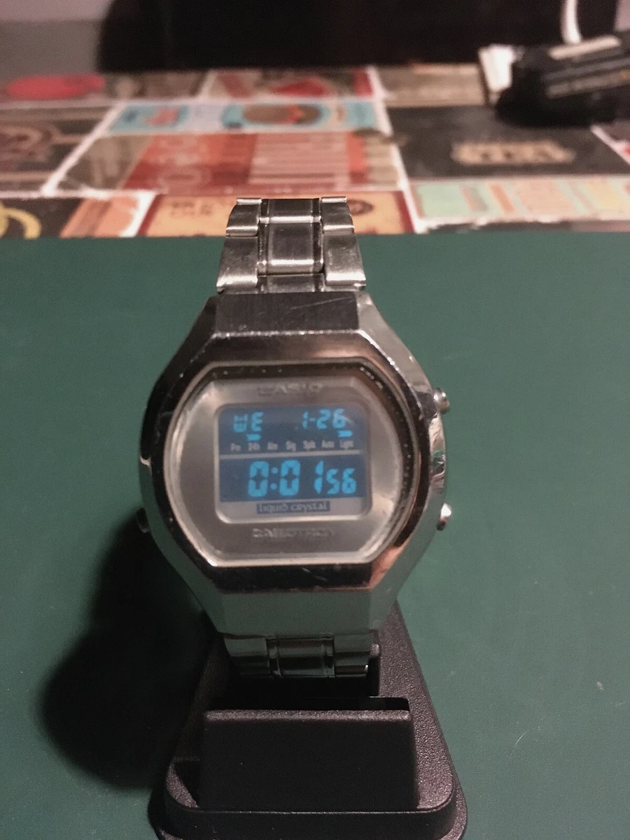 Very rare & vintage Casio Casiotron TRN-100 LIQUID CRYSTAL DIGITAL 