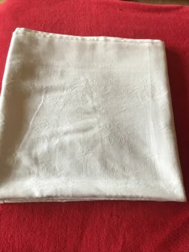 Textiles anciens du XXe siècle nappes coton à linge de table de France