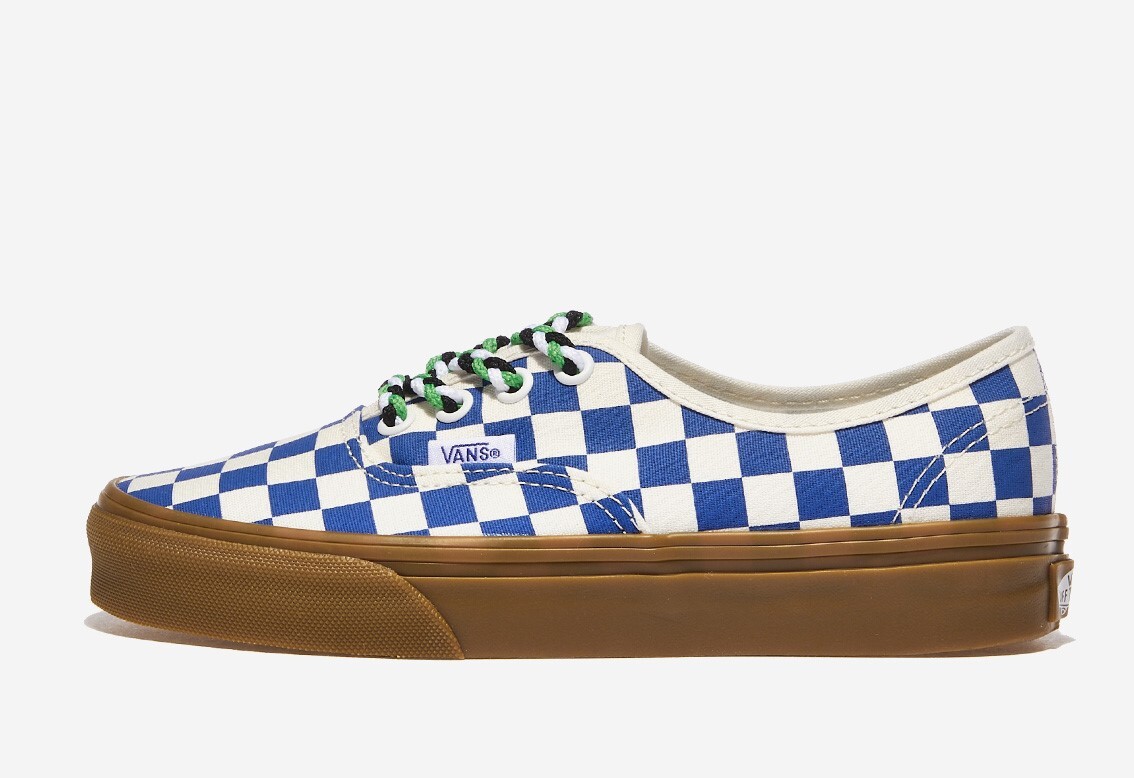 VANS AUTHENTIC CHECKERBOARD MOON ROCK OG MEN'S SNEAKERS