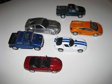 Lot of 6 MAISTO, KINSMART, and JADA die-cast vehicles