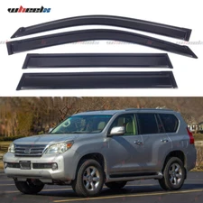 Out-Channel Vent Shade Window Visors For For 2010-2023 Lexus Gx460 4pcs/set