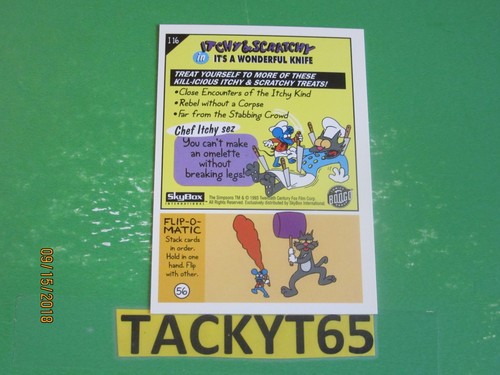 THE SIMPSONS SERIES 1 1993 SINGLE CARD(S) NEW YOU CHOOSE - Picture 118 of 164