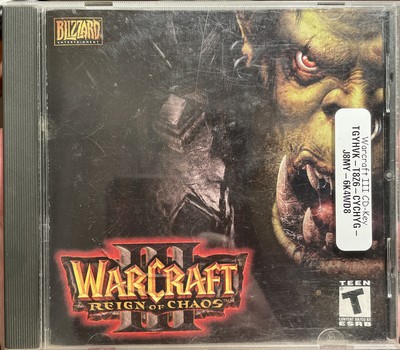 WarCraft III 3 Reign of Chaos 2002 Windows/Mac CD ROM Blizzard + KEY  ✓COMPLETE | eBay