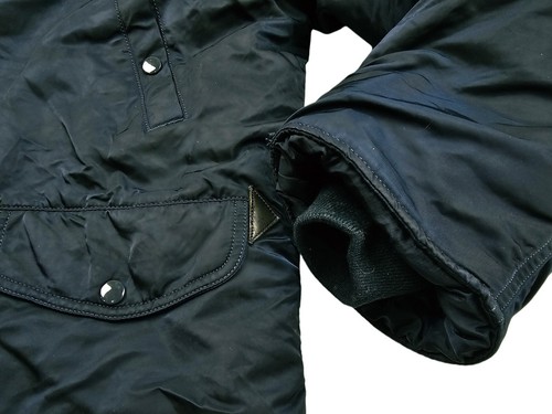 *HOT VTG Men's ALPHA INDUSTRIES @ N-3B PARKA EXTREME COLD HOOD NAVY BLUE Coat M - Picture 10 of 16