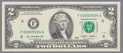COLLECTORS ITEM - FANCY ZIP CODE SERIAL - EYOTA 55934
