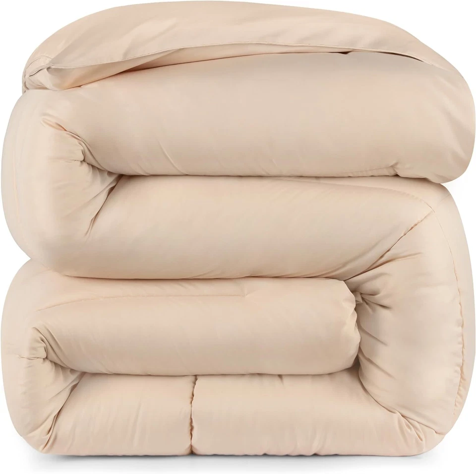 Edredón para todas las estaciones 250 GSM - Ropa de cama utopía relleno de fibra siliconada de felpa Foto 3 de 4