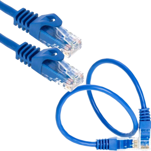 10 x 10ft Cat6 Ethernet Cable RJ45 UTP LAN Patch Cord Gaming Streaming Blue - Picture 8 of 11