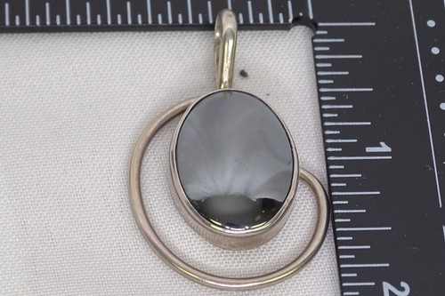 VHC Vidal Chavez Sterling Silver Black Onyx Pendant - Picture 2 of 4