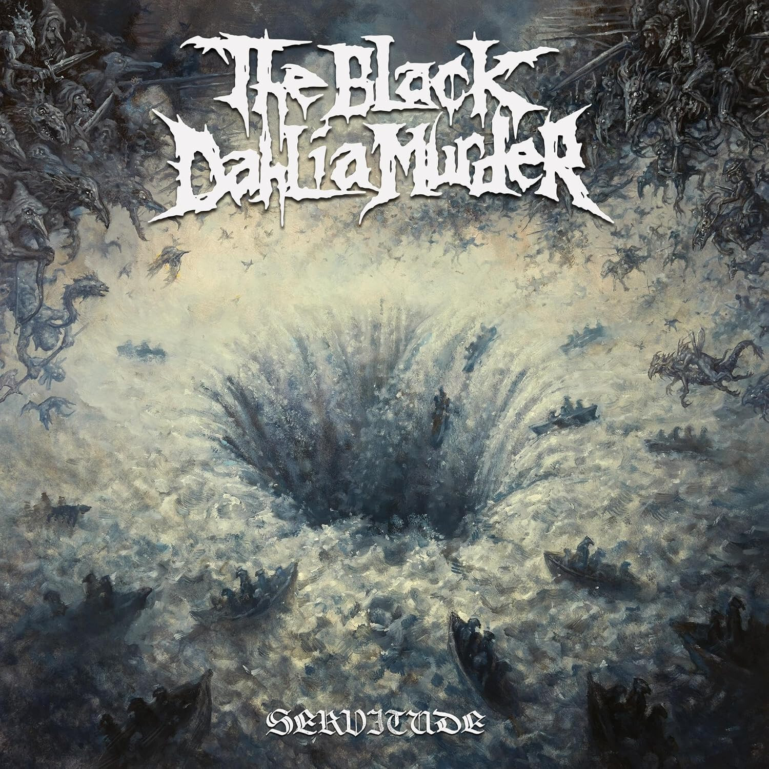 The Black Dahlia Murder Servitude Colored Marble Vinyl LP New And Sealed