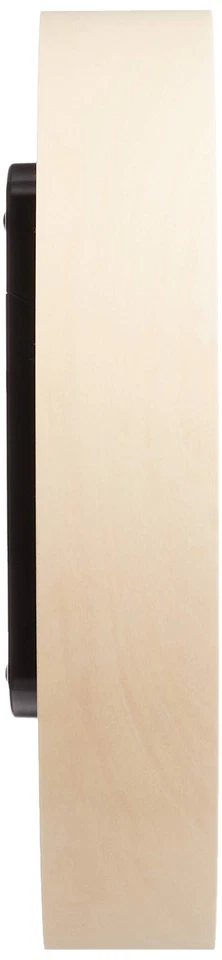 Lemnos TOKI Radio clock AWA13-05 WH white Wall clock Analog 254x56mm 600g NEW - Image 4 of 4